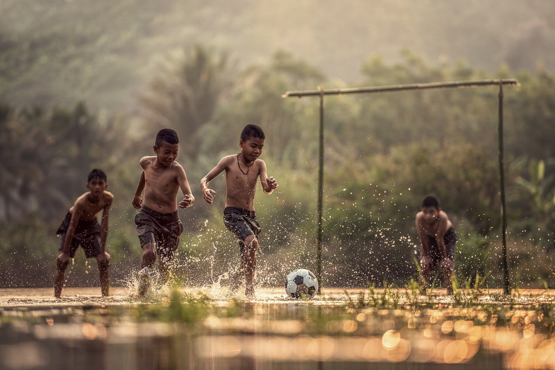 Thailand, play, lights, 720P, sunlight