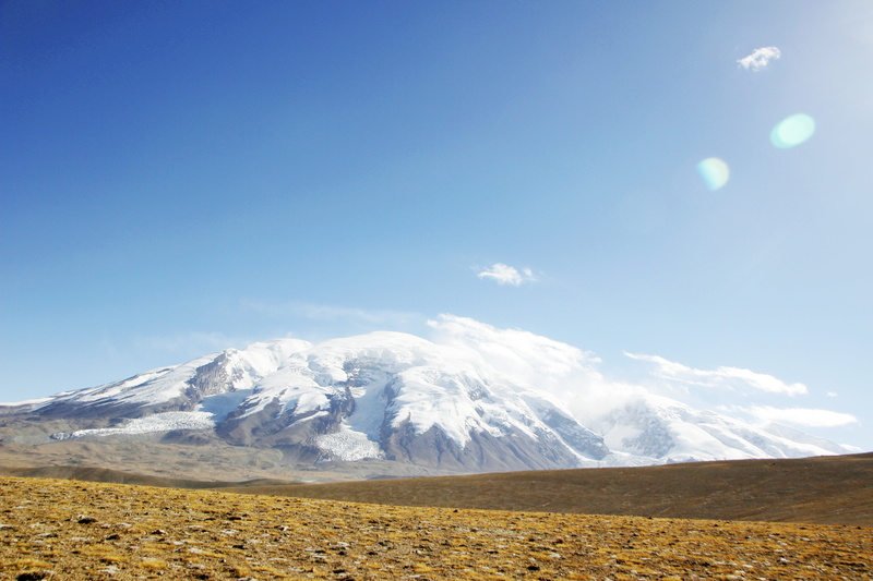 blue, mu ± tagg, travel, outdoors, in xinjiang, mountain, mountain range, winter, land, power in nature, cloud - sky, ice, scenics - nature, tranquility