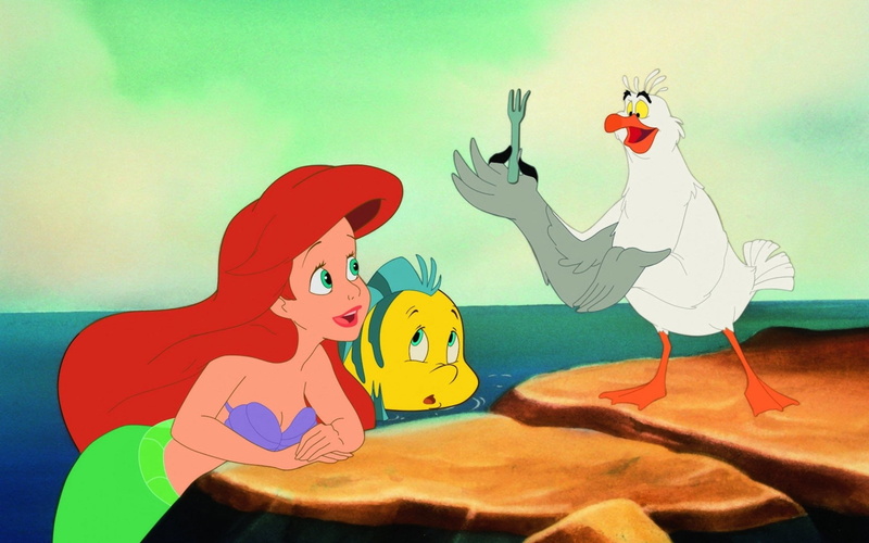 representation, bird, animal wildlife, vertebrate, indoors, animal themes, The Little Mermaid, art and craft, mammal, animal representation, reptile, day