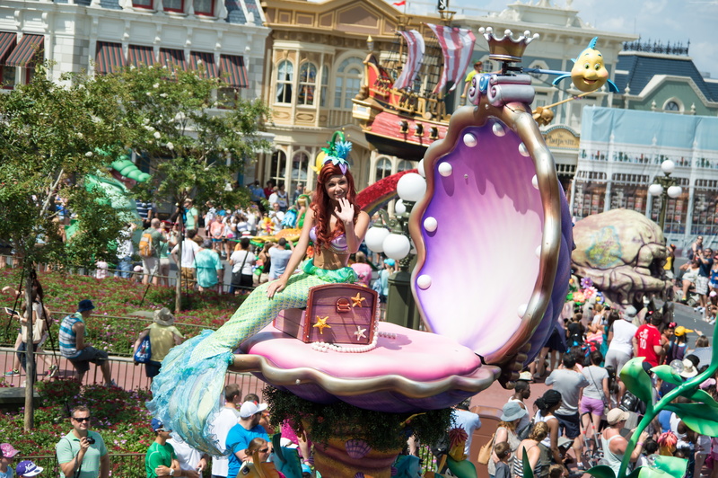 Little Mermaid, Festival of Fantasy: Disneys Best Parade, Ariel, 5K