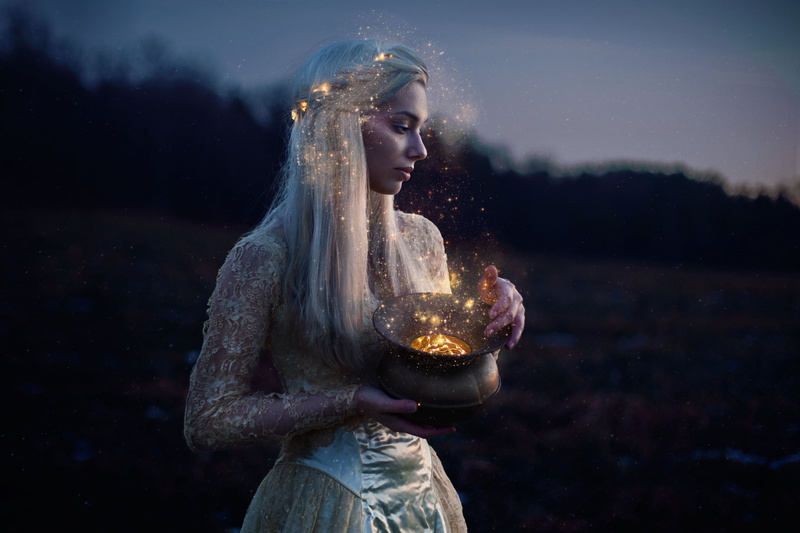 hairstyle, magic, beauty, fashion, young adult, mood, nature, contemplation, mystery, adult, girl, night, 1080P, the situation, digital composite, sky