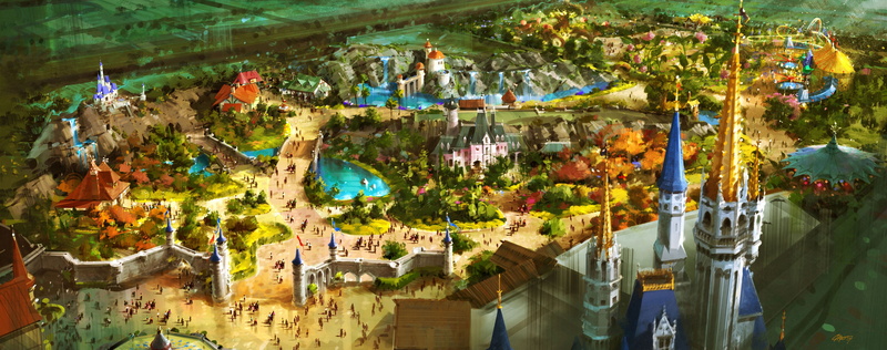 Old Disney, religion, assorted, building, Cartoons, outdoors, creativity, representation, high angle view, male likeness, multi colored, color, built structure