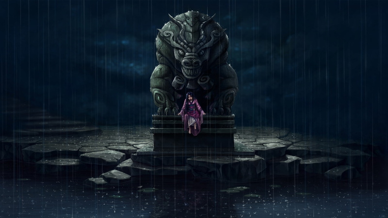 mulan, 1080P, water, religion, male likeness, waterfront, belief, spirituality, human representation, representation, statue, creativity, art and craft