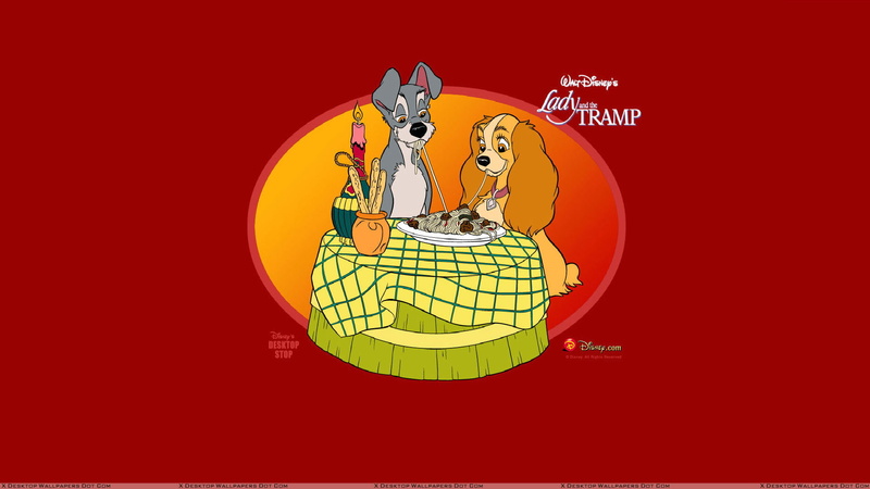 1080P, disney, lady, tramp, poster