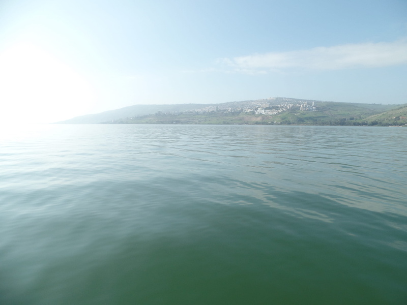 tiberias, scenics - nature, ocean, tranquility, view into land, jesus, mountain, tranquil scene, 2K, israel, waterfront, jewish, sea of galilee, bible