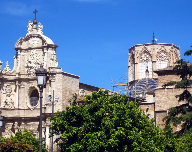 architecture, religious, 1080P, nature and landscapes, trees, church, basilica, ancient