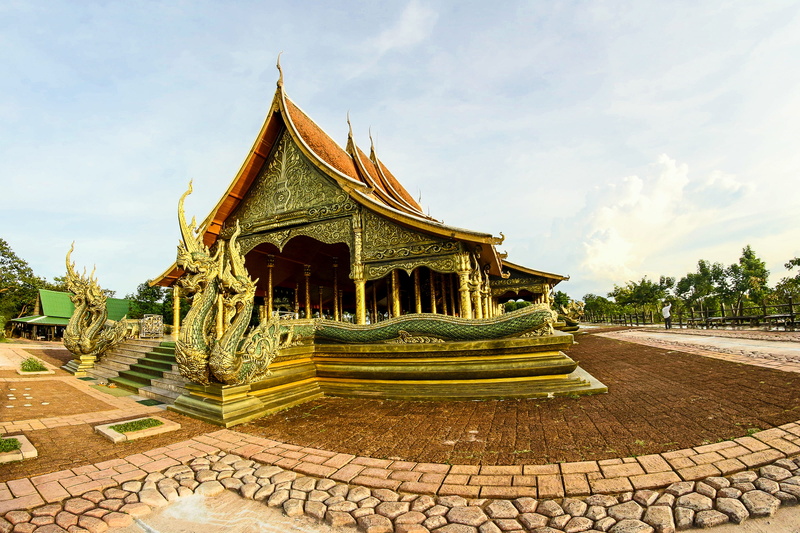 Buddhism, religion, building, 2K, nature, worship, oriental, no people, culture, sacred, pagoda, trees, green, history, outdoors, architectural, castle
