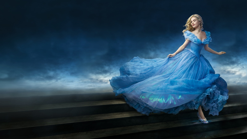 4K, Lily James, 4K, Cinderella