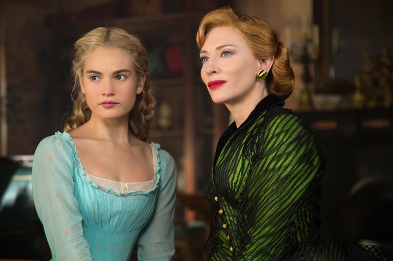 Cate Blanchett, Lily James, 1080P, Cinderella (2015), Movie