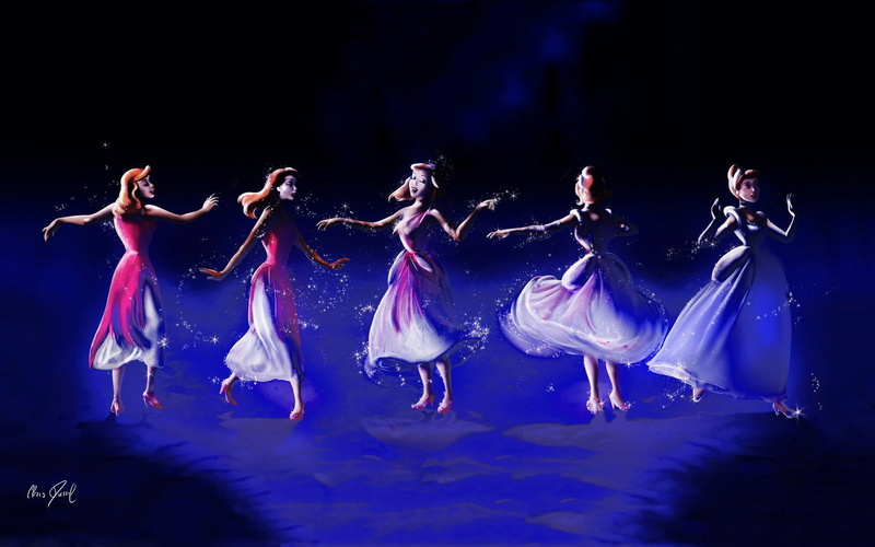 cartoon/comic, dress, 720P, dance, disney, cinderella, hd