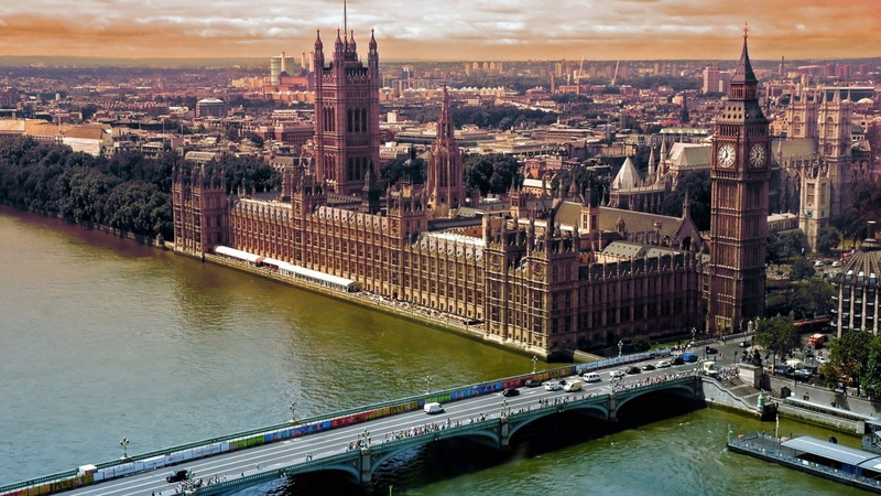 london, big, buildings, cityscape, ben, ocean, 720P, bridge, hd