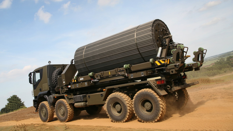 4K, army, FAUN, transport, military truck, Trackway, MLC-70, dust