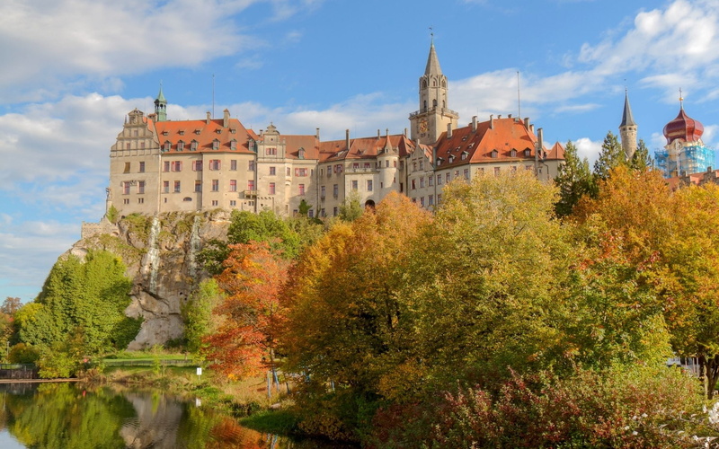 Castles, Sigmaringen Castle, 1080P