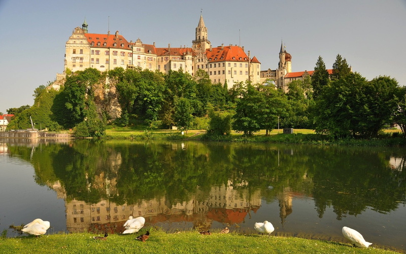 Castles, 1080P, Sigmaringen Castle