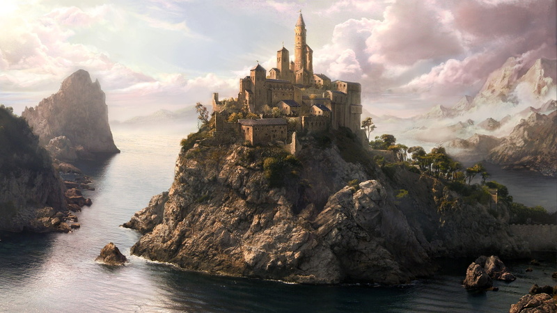 render, rock, building exterior, solid, the past, castle, sky, nature, rock - object, building, belief, outdoors, built structure, place of worship, spirituality