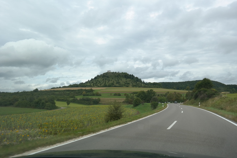 marking, swabian alb, landscape, beauty in nature, outdoors, pilgrimage chapel, environment, drive, day, road, sky, burladingen, salm things, sign, non-urban scene