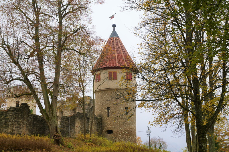 germany, spire, day, places of interest, magic, the past, tower, fantasy, construction, autumn, landscape, no people, middle ages, winter, plant, tuttlingen