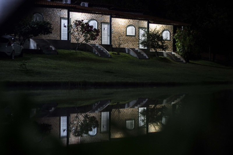 car, water, flooding, brick wall, grass, architecture, home, vehicle, river, 4K, nature, residential district, steps, tree, reflections, apartments, plant