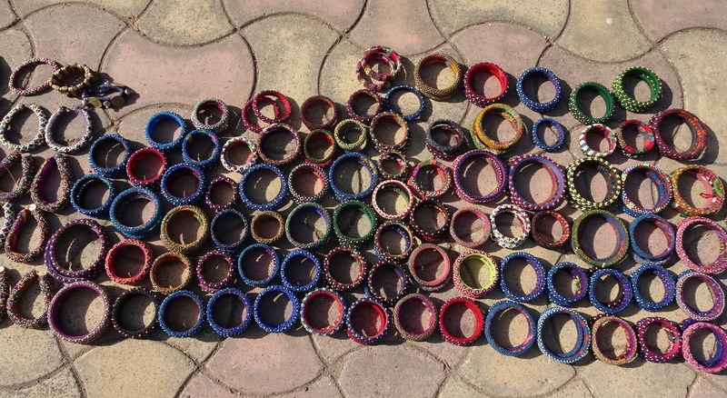 design, gujarat, abundance, metal, india, 4K, arrangement, day, high angle view, large group of objects, handmade, kutch, nature, stack, jewellery, still life