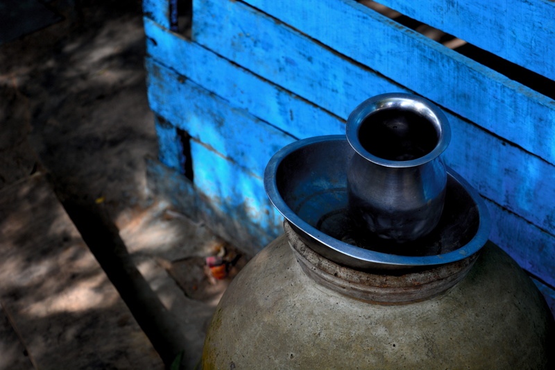old, fire, domestic room, colors, indoors, no people, household equipment, gujarat, india, nature, kitchen utensil, blue, metal, heat - temperature, burning