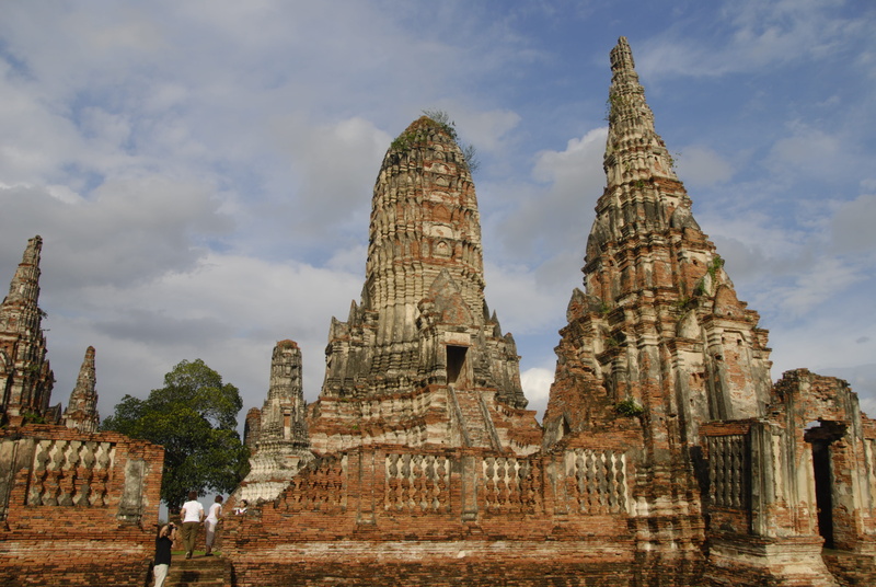 cloud - sky, ayuthaya, ancient, ruined, belief, thailand, day, religion, nature, travel destinations, ancient civilization, travel, history, asia, the past