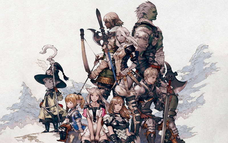 characters, 1080P, fantasy, yoshida dies in, war, final fantasy, sword, bow, final