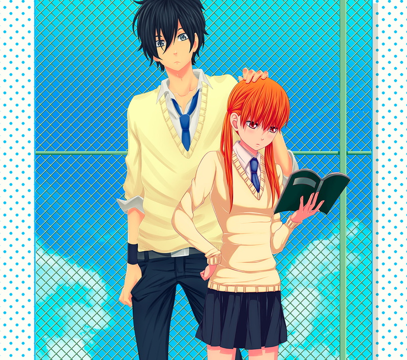 Haru Yoshida, Shizuku Mizutani, Anime, My Little Monster, 1080P