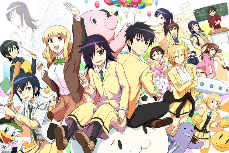 Yū Naruse, Watamote, Anime, Tomoki Kuroki, Akari Iguchi, Nico Tanigawa, Mako (Watamote), Ucchi (Watamote), Ogino (Watamote), Megumi Imae, Yoshida (Watamote)
