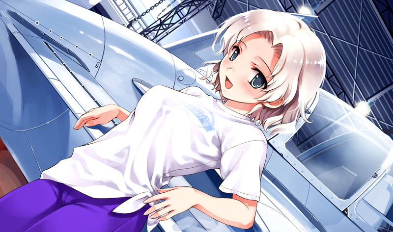 lifestyles, portrait, young adult, wings, 1080P, deep, kurehito, young women, leisure activity, real people, mar 039 ya, adult, blue, looking at camera