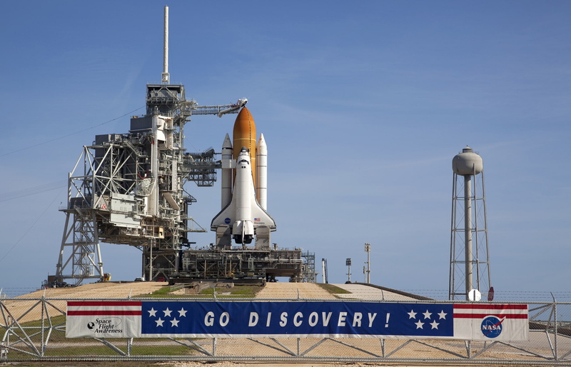 Discovery, spaceport, launch pad, 1080P, Shuttle