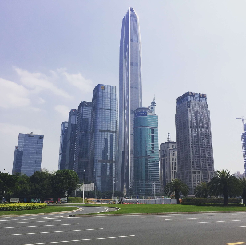 perspective, travel, business, day, financial district, building exterior, buildings, landscape, stree, office building exterior, tower, tall - high, cityscape