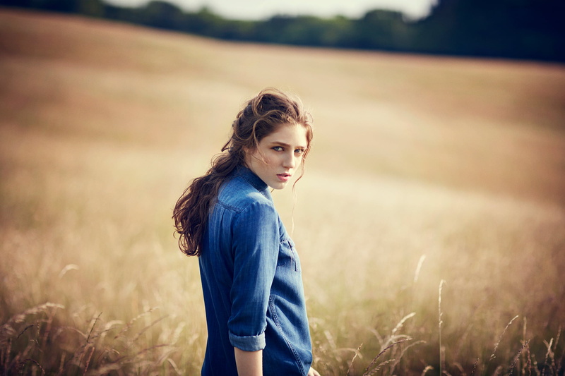 contemplation, child, rural scene, plant, nature, women, portrait, childhood, singer, standing, hairstyle, outdoors, Birdy, field, hair, agriculture, 1080P