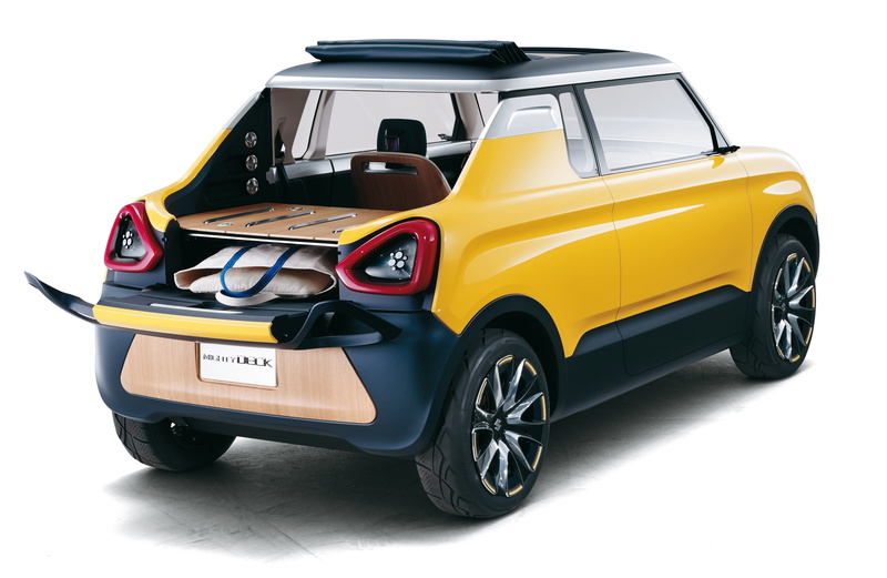 yellow, concept, Suzuki Mighty Deck, 4K