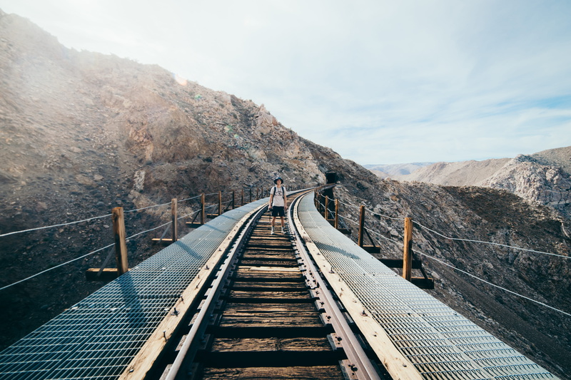 hot, rock, standing, sun, light, wire, rock - Object, scenics, no People, hike, travel, 5K, person, road, railroad, rail, mountain, fence, perspective