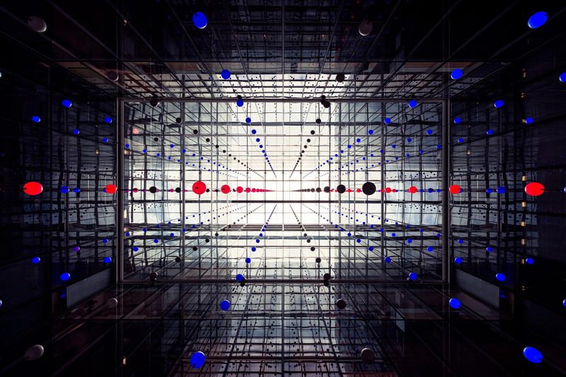 5K, 5K, Architecture, Office, Glass, Symmetrical, Spheres