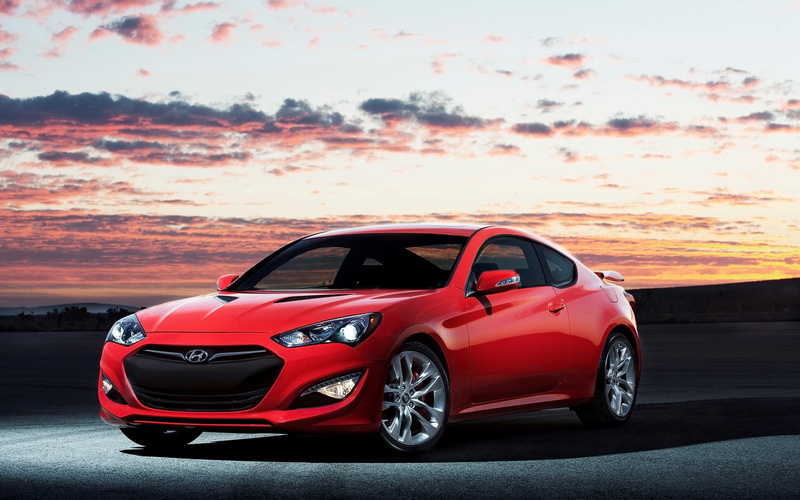 2K, genesis, red, 2015, hyundai, coupe, cars