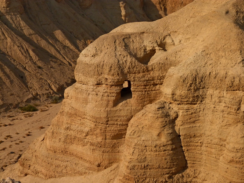rock, formation, brown, travel, tranquility, no one, sunlight, eroded, geology, no people, day, land, scenics - nature, stone, tranquil scene, israel, qumran