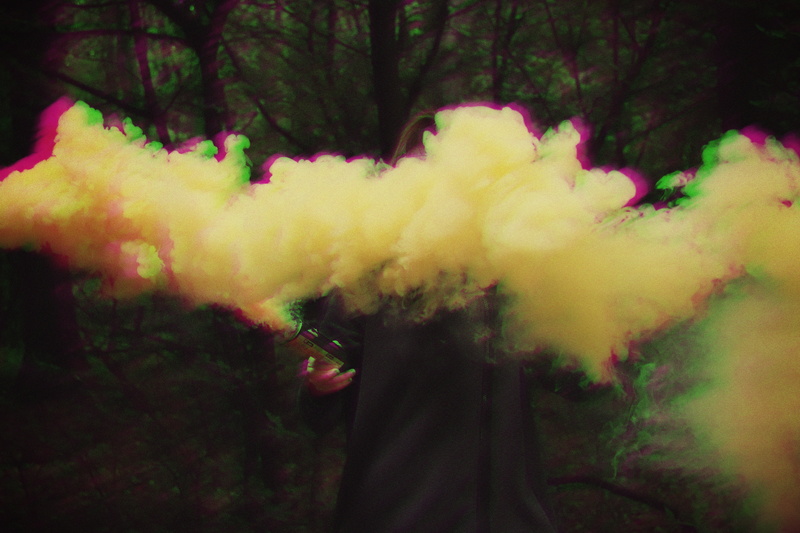 holi, outdoors, tree, leisure activity, real people, motion, smoke - physical structure, plant, environmental issues, forest, air pollution, environment