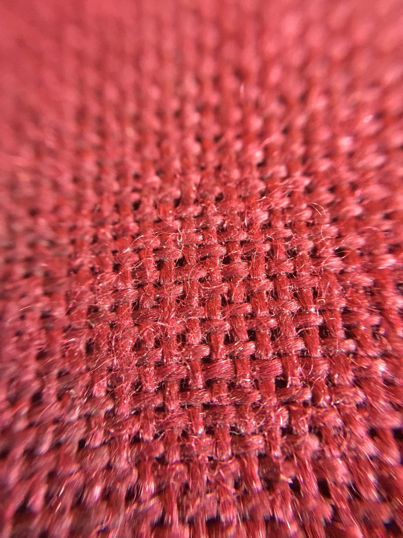 red fabric, 2K, madras, extreme close-up, Close Up Shot, Fabric, microlens, textured, Red, wool, backgrounds, brown, textile, still life, no people, india
