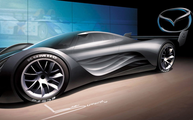 furai, sports, mazda, concept, 720P, display, screen, gray, coupe, 2008
