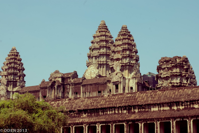 the past, low angle view, ancient, nice, no people, smile, ornate, old ruin, siem reap, building, ancient civilization, travel, unesco, nature, angkor wat