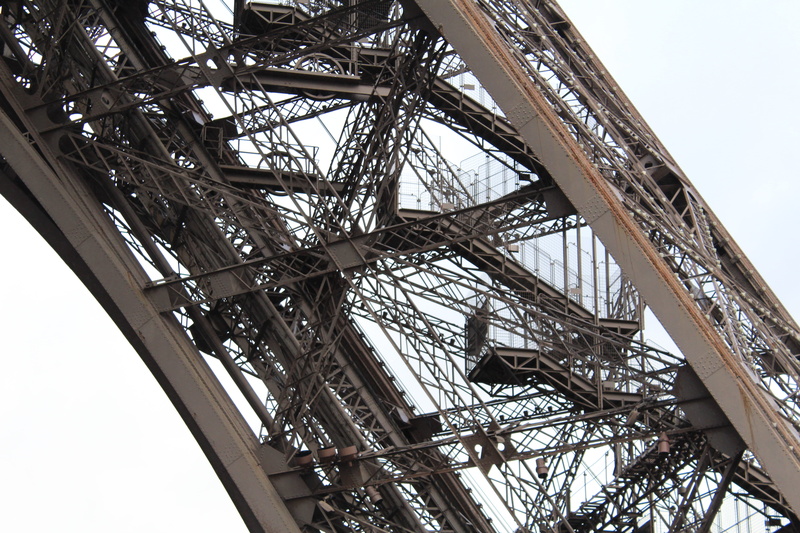 strength, city, the past, building, france, roller coaster, connection, history, scaffolding, porch, steel, nature, construction industry, low angle view