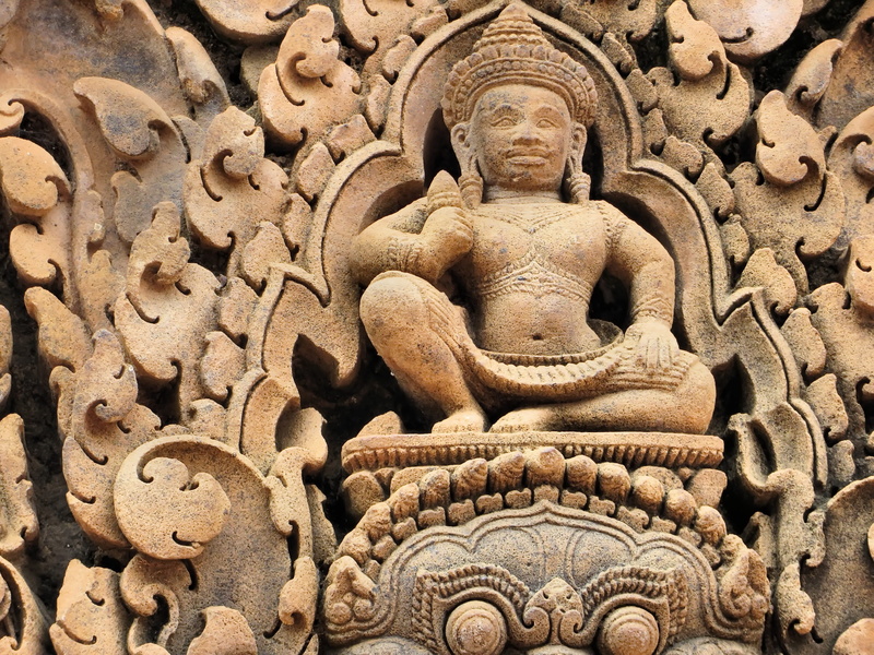 ornate, stone material, 4K, khmer, angkor, built structure, the past, archaeology, art and craft, culture, architecture, statue, place of worship, monument