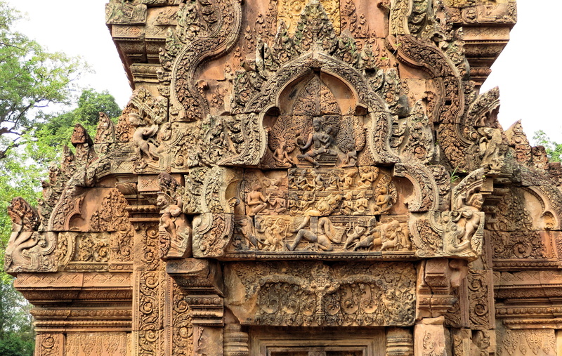 ancient civilization, ancient, culture, spirituality, 2K, carving, sculpture, art and craft, no people, khmer, cambodia, ornate, sandstone, representation
