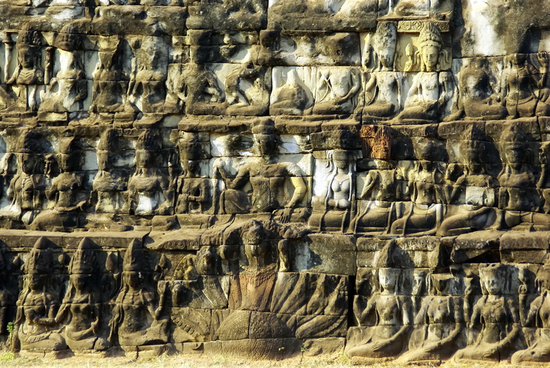 archaeology, travel destinations, creativity, no people, arrangement, architecture, khmer, tourism, ancient civilization, bas-relief, ruin, religion