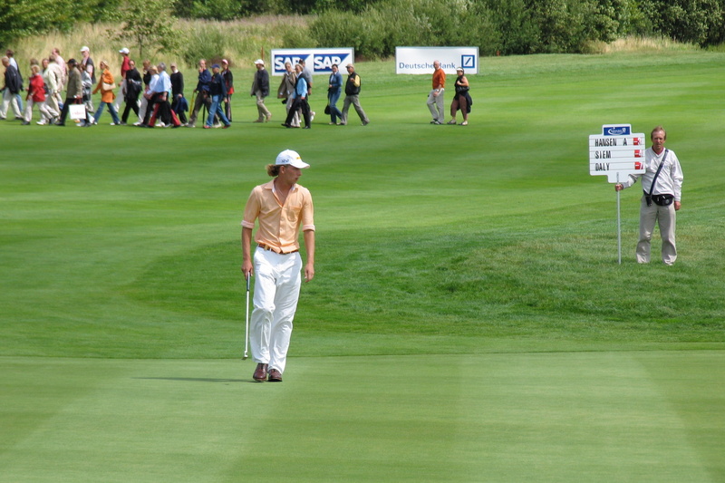 green - golf course, sportsman, competition, men, golf course, adult, group of people, fairway, grass, weekend activities, activity, leisure activity, full length
