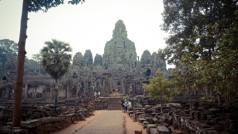 Temples, Angkor Thom, 1080P