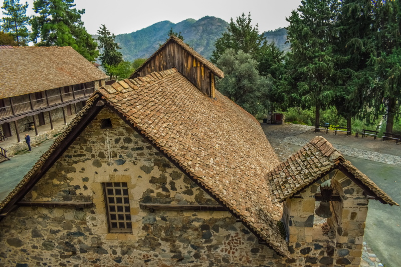 lagoudera, historically, nature, house, wood - material, built structure, 5K, tree, thatched roof, water, roof tile, building, building exterior, day