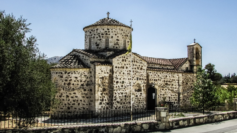 4K, day, tower, travel, ayia marina, no people, orthodox, pyrga, travel destinations, city, built structure, religion, clear sky, church, water, plant