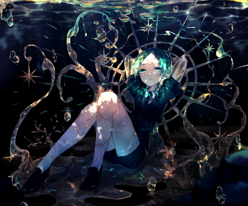 1080P, Houseki no Kuni, anime, anime girls, Phos (Houseki no Kuni)